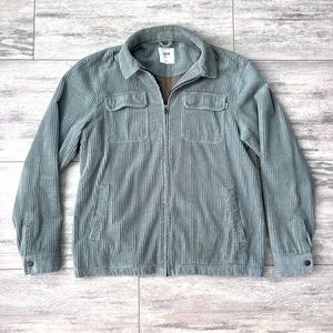 Katin Kane Jacket Corduroy Zip Up Size M